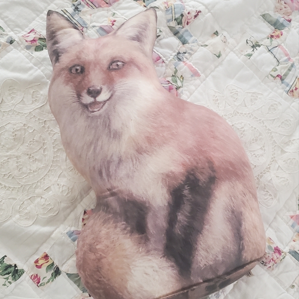 Fiddlers Elbow Fox Weighted Doorstop Amy Brackenbury Made In USA Vintage - Picture 12 of 15